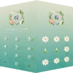 applock theme garland android application logo